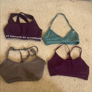 sport bra pack closet clean out
